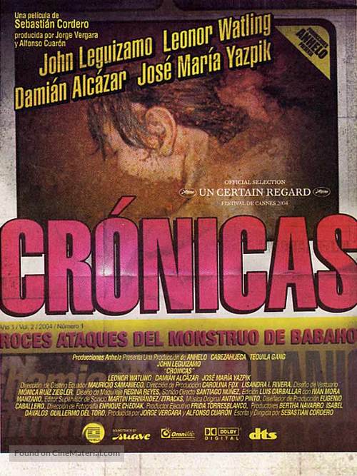 Cronicas - Mexican Movie Poster
