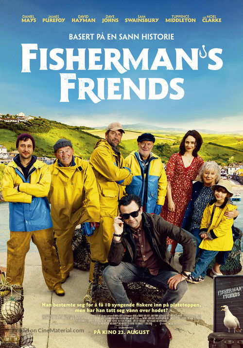 Fisherman&#039;s Friends - Danish Movie Poster