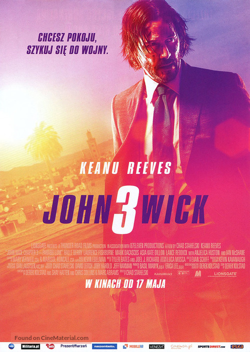 John Wick: Chapter 3 - Parabellum - Polish Movie Poster