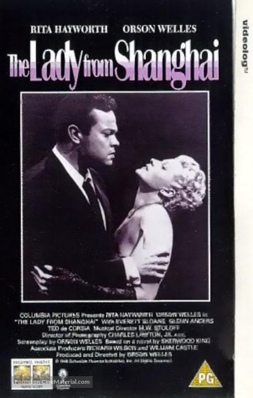 The Lady from Shanghai - British VHS movie cover