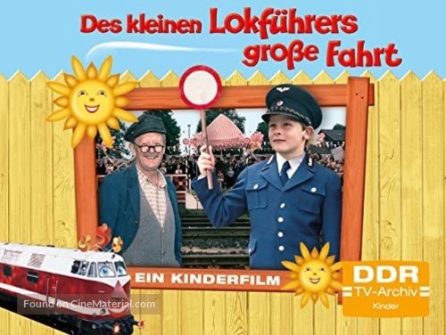Des kleinen Lokf&uuml;hrers gro&szlig;e Fahrt - German Movie Poster