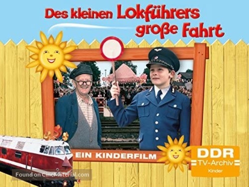 Des kleinen Lokf&uuml;hrers gro&szlig;e Fahrt - German Movie Poster