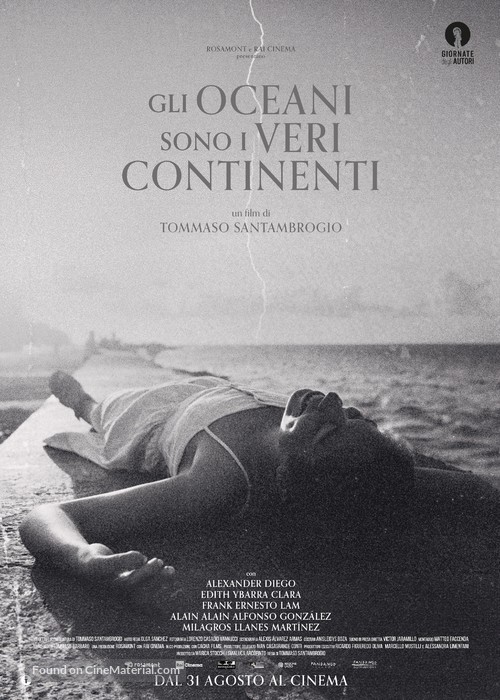 Los oc&eacute;anos son los verdaderos continentes - Italian Movie Poster