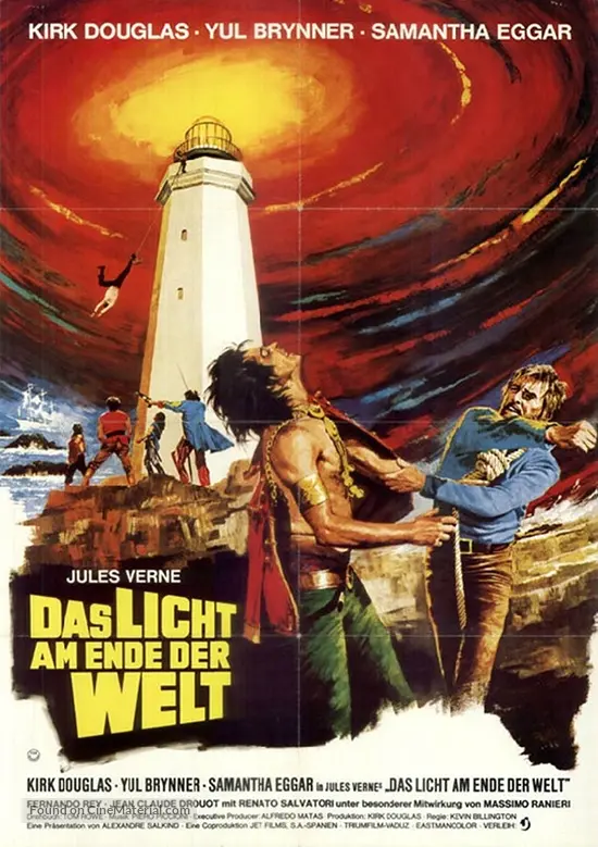 The Light At The Edge Of The World 1971 German Movie Poster The Light At The Edge Of The World 1971 German Movie Poster