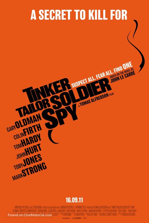 Tinker Tailor Soldier Spy - Movie Poster