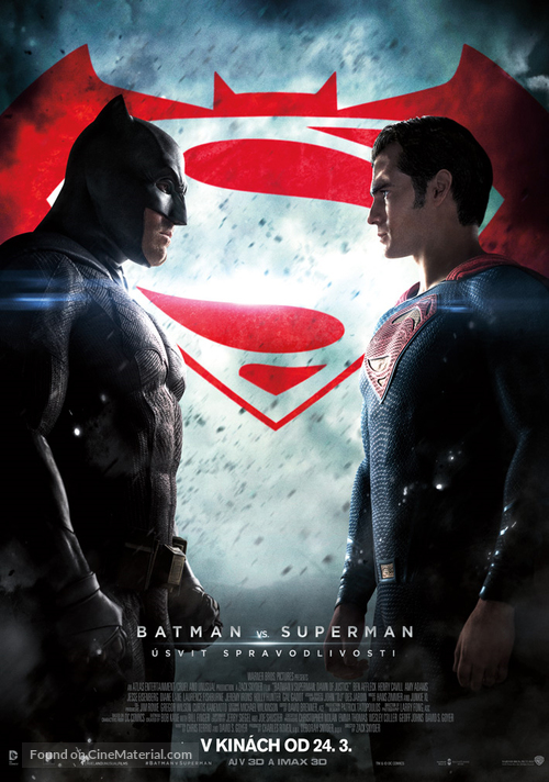 Batman v Superman: Dawn of Justice - Slovak Movie Poster