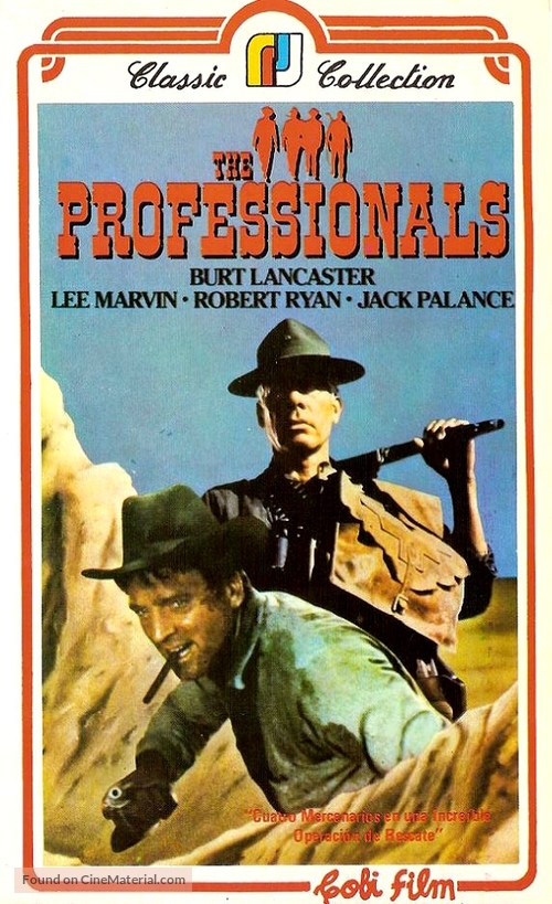 The Professionals - Argentinian Movie Cover