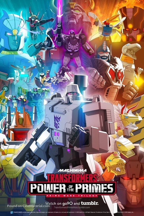 Transformers: Power of the Primes - Movie Poster