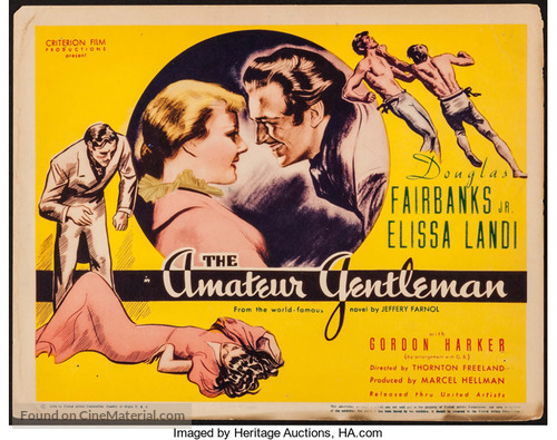 The Amateur Gentleman - Movie Poster
