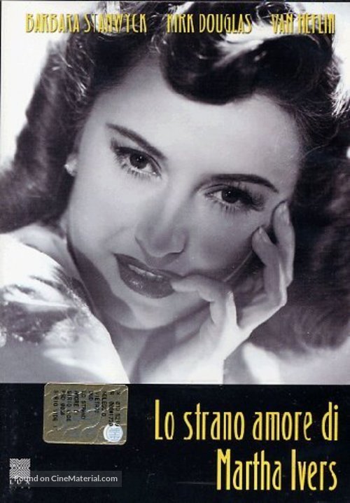 The Strange Love of Martha Ivers - Italian DVD movie cover
