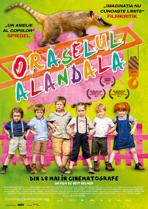 Quatsch und die Nasenb&auml;rbande - Romanian Movie Poster