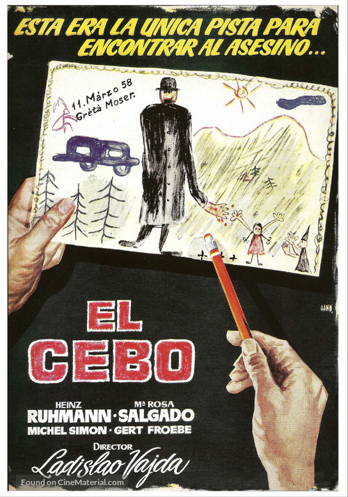 Es geschah am hellichten Tag - Spanish Movie Poster