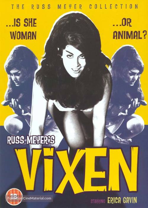 Vixen! - British DVD movie cover