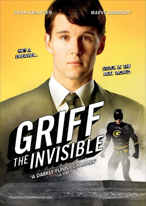 Griff the Invisible - DVD movie cover