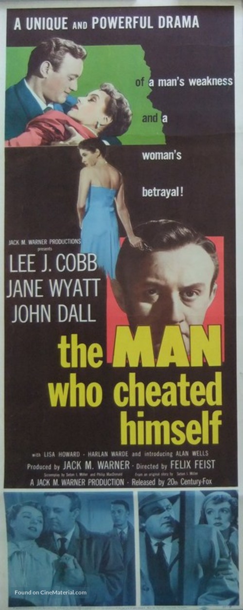 The Man Who Cheated Himself - Movie Poster