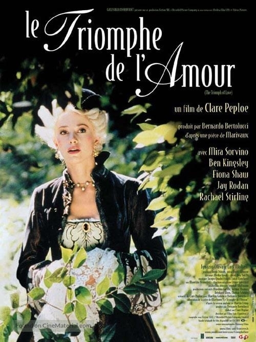 The Triumph of Love - French Movie Poster