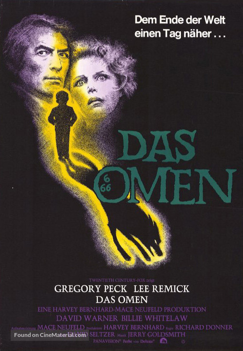 The Omen - German Movie Poster