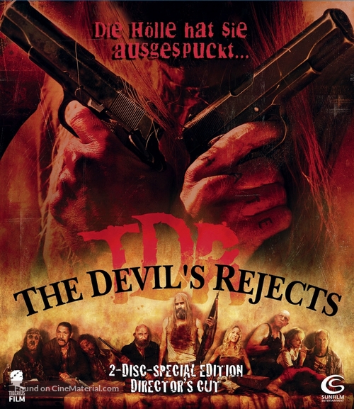The Devil&#039;s Rejects - German Blu-Ray movie cover