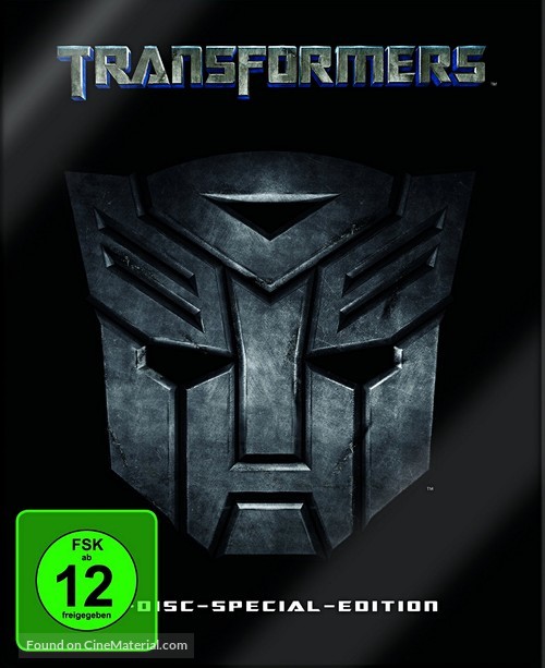 Transformers - German Blu-Ray movie cover