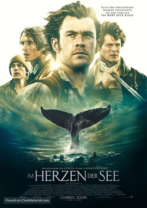 In the Heart of the Sea - German Movie Poster
