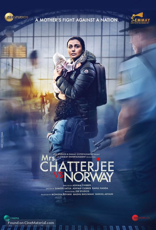 Mrs. Chatterjee Vs Norway - Indonesian Movie Poster