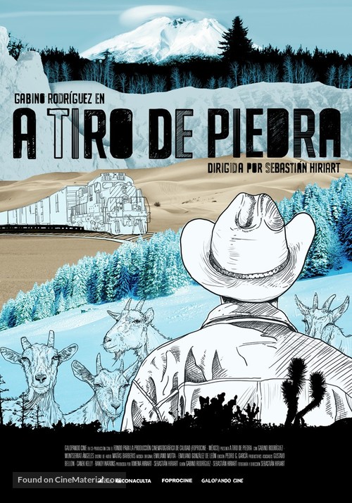 A tiro de piedra - Mexican Movie Poster