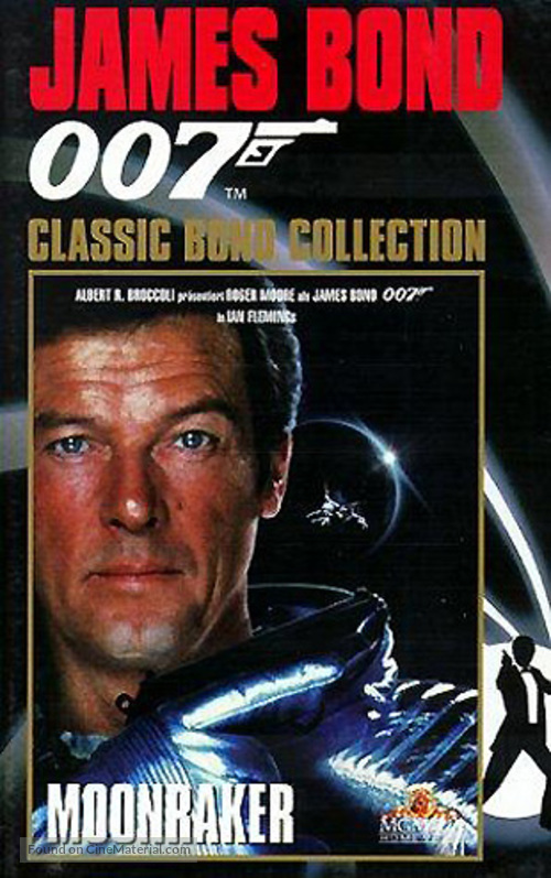 Moonraker - VHS movie cover