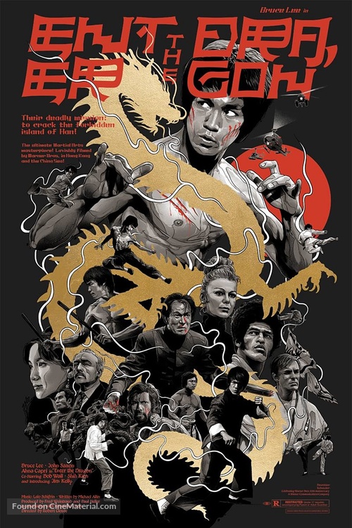 Enter The Dragon - Polish poster