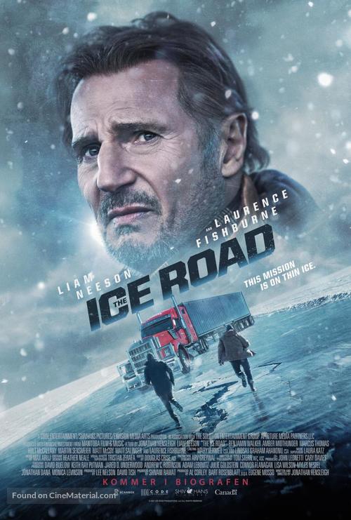 The Ice Road - Danish Movie Poster