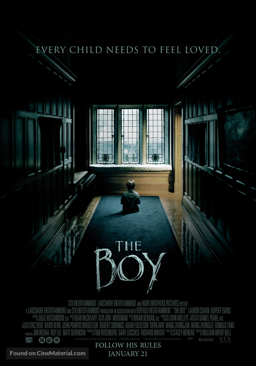 The Boy - Dutch Movie Poster