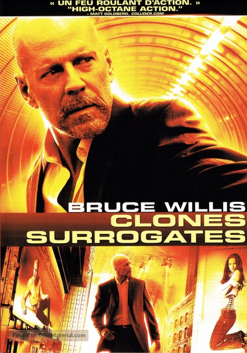 Surrogates - Canadian DVD movie cover