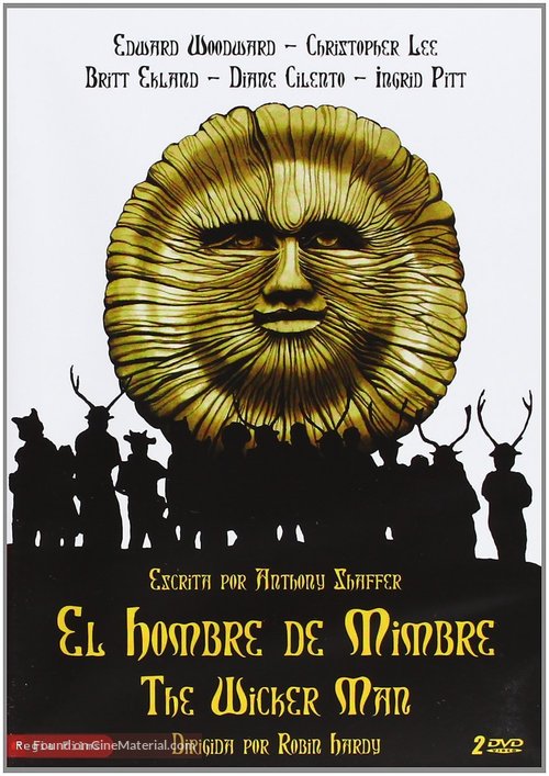 The Wicker Man - Spanish DVD movie cover