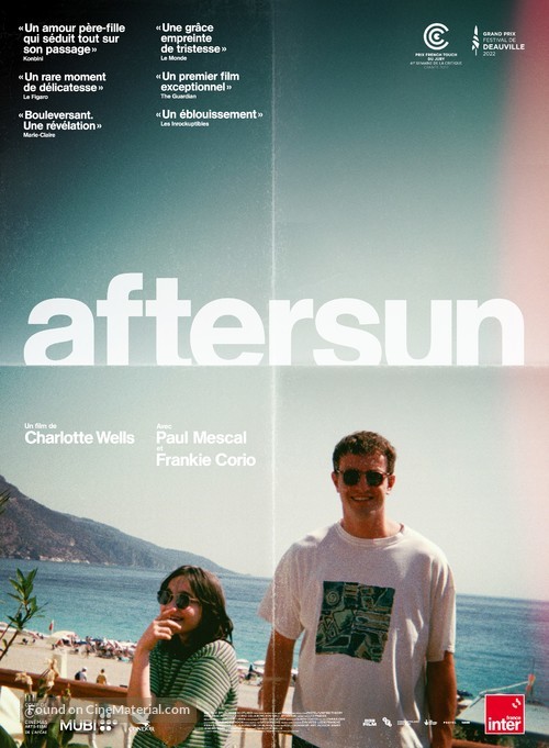 Aftersun - French Movie Poster