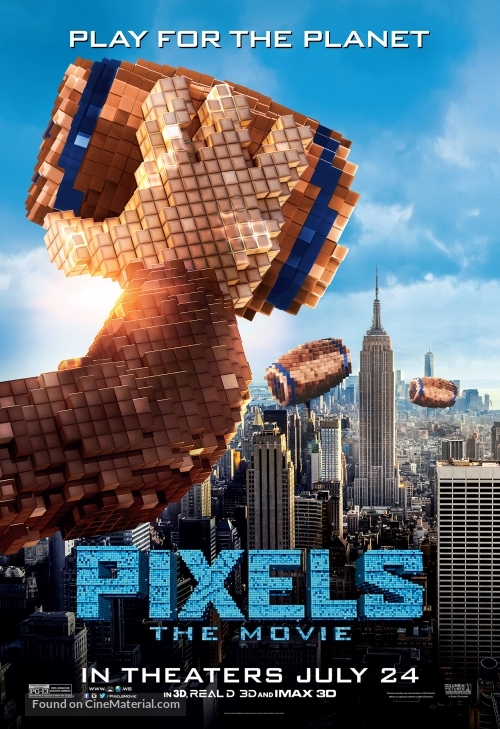 Pixels - Movie Poster