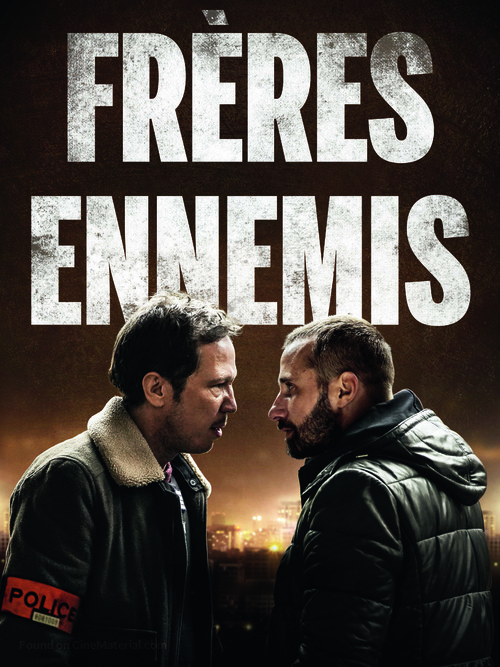 Fr&egrave;res ennemis - French Movie Poster