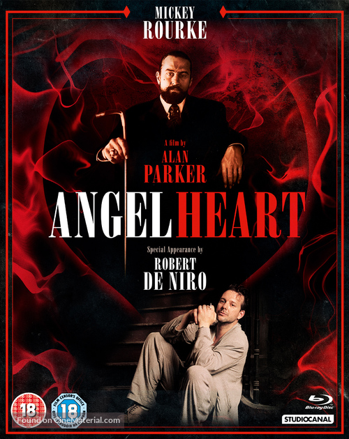 Angel Heart - British Blu-Ray movie cover