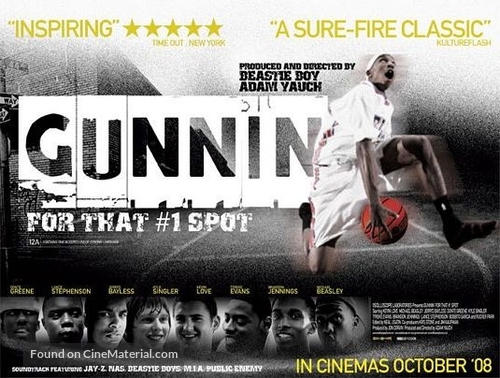 Gunnin&#039; for That #1 Spot - British Movie Poster