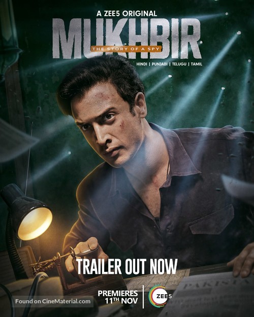 &quot;Mukhbir - The Story of a Spy&quot; - Indian Movie Poster