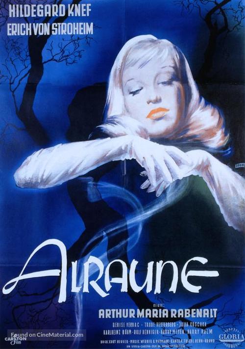 Alraune - German Theatrical movie poster