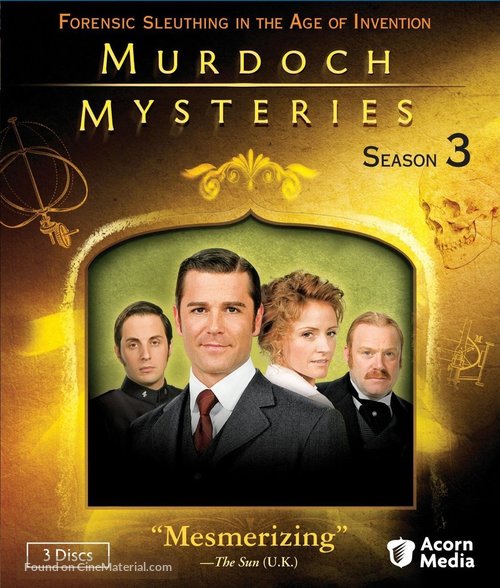 &quot;Murdoch Mysteries&quot; - Blu-Ray movie cover