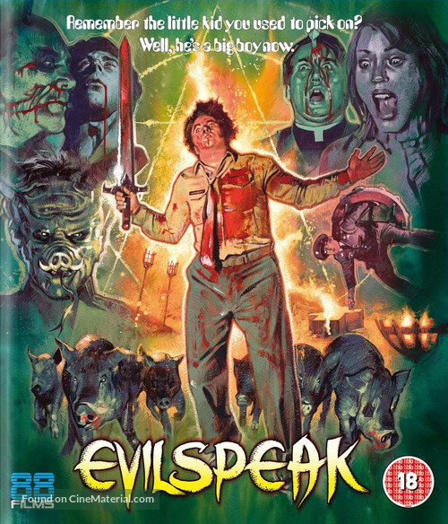 Evilspeak - British Movie Cover