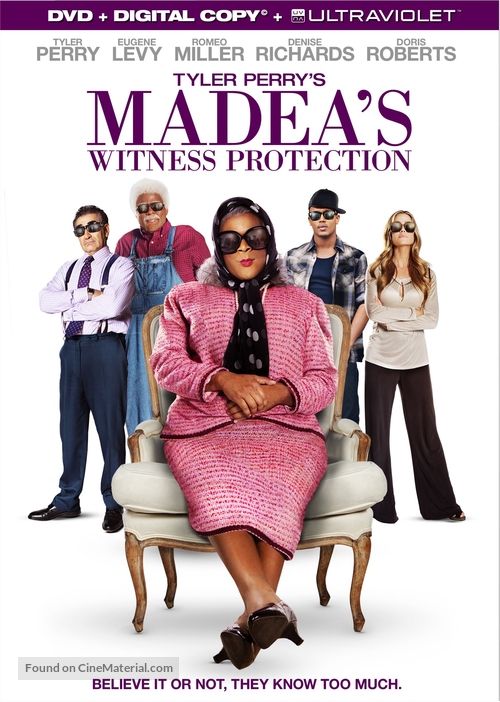 Madea&#039;s Witness Protection - DVD movie cover