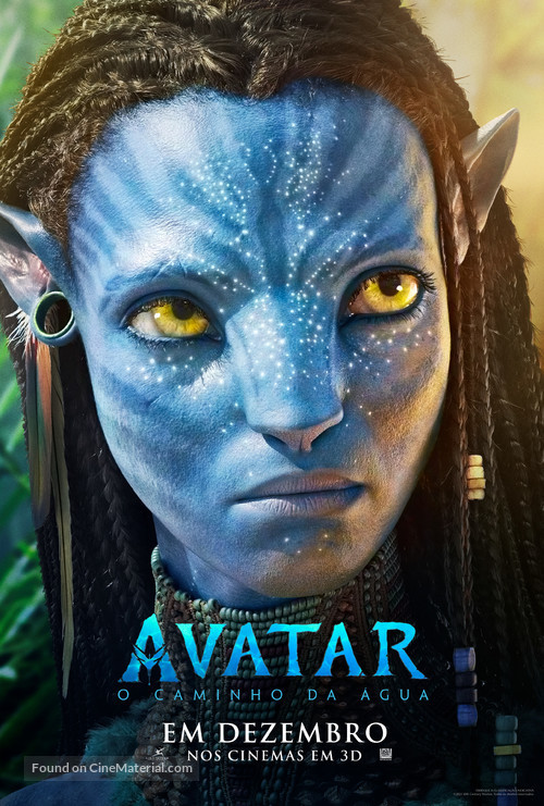 Avatar: The Way of Water - Brazilian Movie Poster