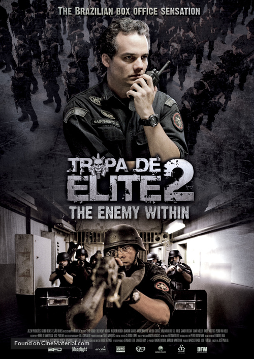 Tropa de Elite 2 - O Inimigo Agora &Eacute; Outro - Dutch Movie Poster