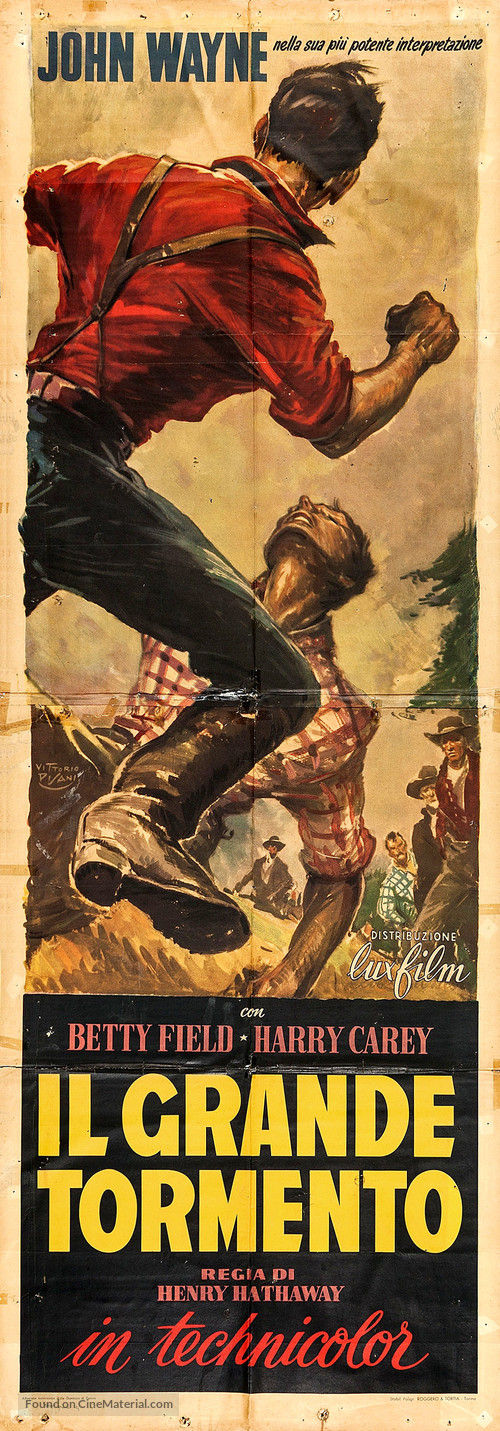 The Shepherd of the Hills - Italian Movie Poster