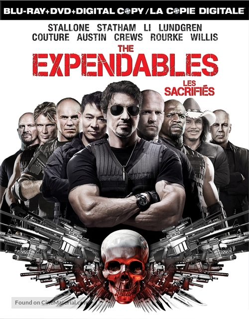 The Expendables - Canadian Movie Cover