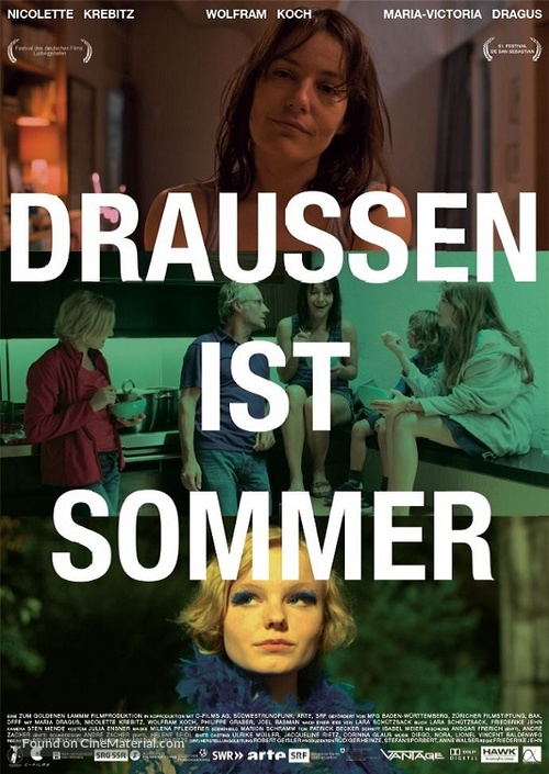 Draussen ist Sommer - German Movie Poster