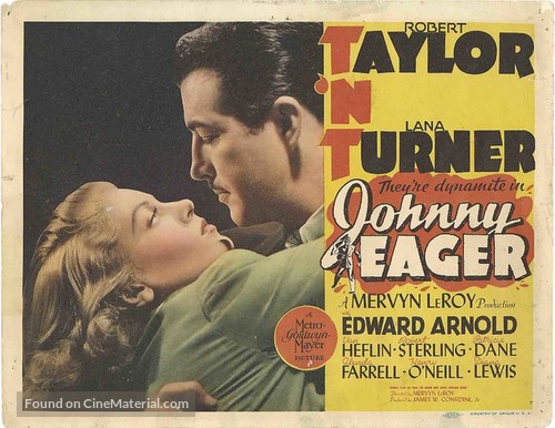 Johnny Eager - Movie Poster