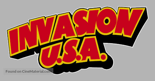 Invasion U.S.A. - German Logo