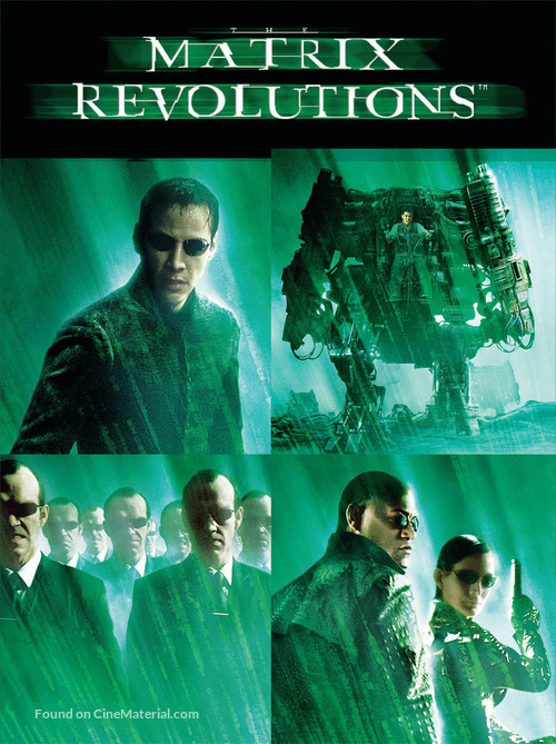 The Matrix Revolutions - DVD movie cover